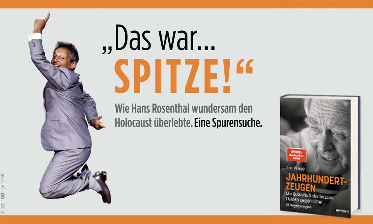 Das war… SPITZE! Wie Hans Rosenthal ... Das war… SPITZE! Wie Hans Rosenthal wundersam den Holocaust überlebte. Eine Spurensuche auf der Bühne