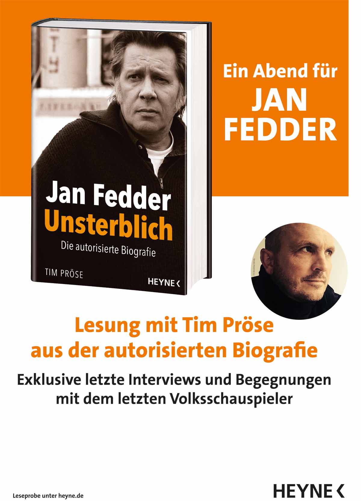 Plakat: Ein Abend für Jan Fedder